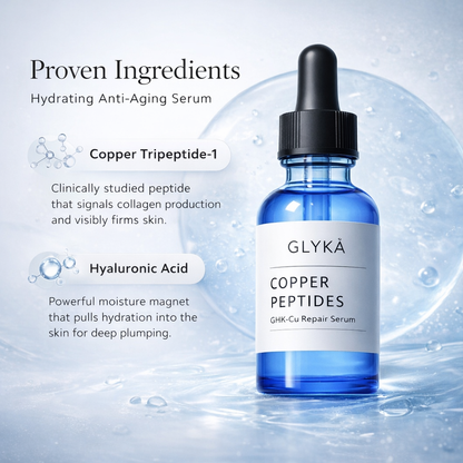 GLYKÄ - GHK-Cu Copper Peptides Serum